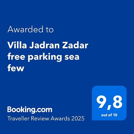 Villa Jadran Zara Esterno foto